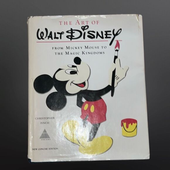 vintage 1975 The Art of Walt Disney Hard Cover Book by Christopher Finch - Picture 1 of 7